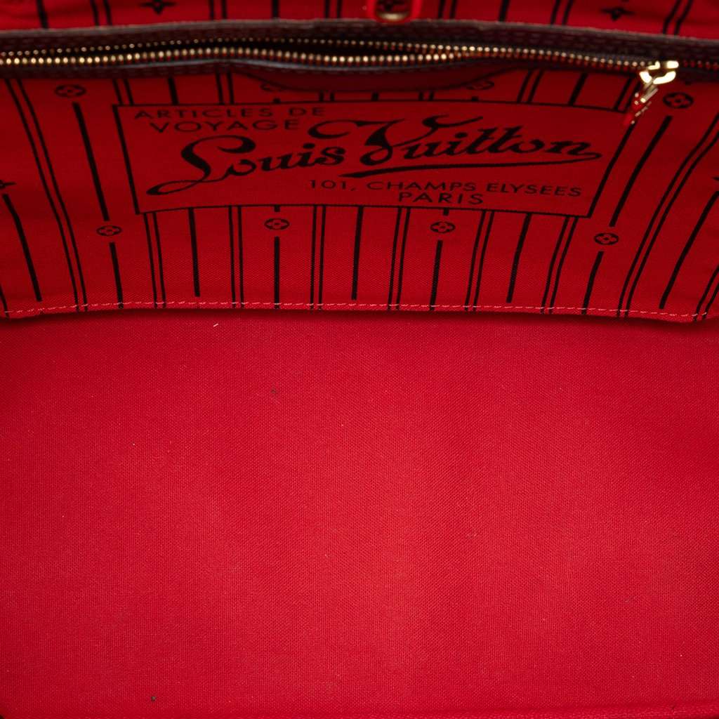 Louis Vuitton Damier Ebene Neverfull MM Brown Very good condition - Model View