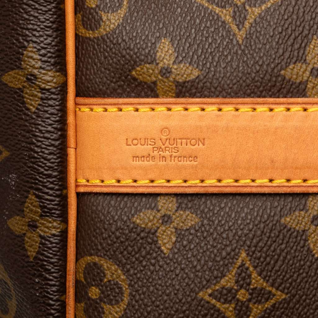 Louis Vuitton Monogram Keepall Bandouliere 60 Brown Very good condition - Box View
