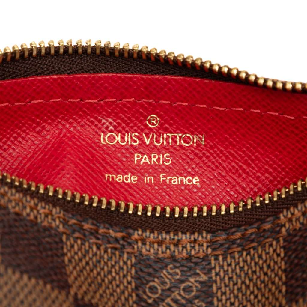 Louis Vuitton Damier Ebene Papillon Pochette Brown Good condition - Box View