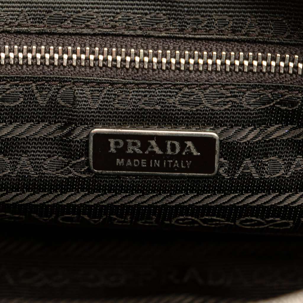 Prada Mini Cinghiale Satchel Orange Leather Very good condition - Box View