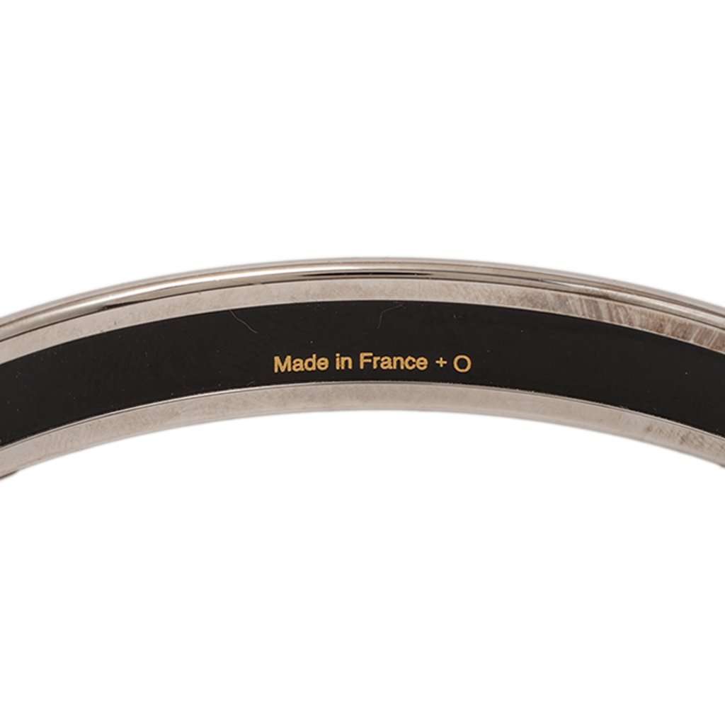 Hermès Narrow Enamel Clous de Trompe Bangle 65 MultiColor Very good condition - Model View