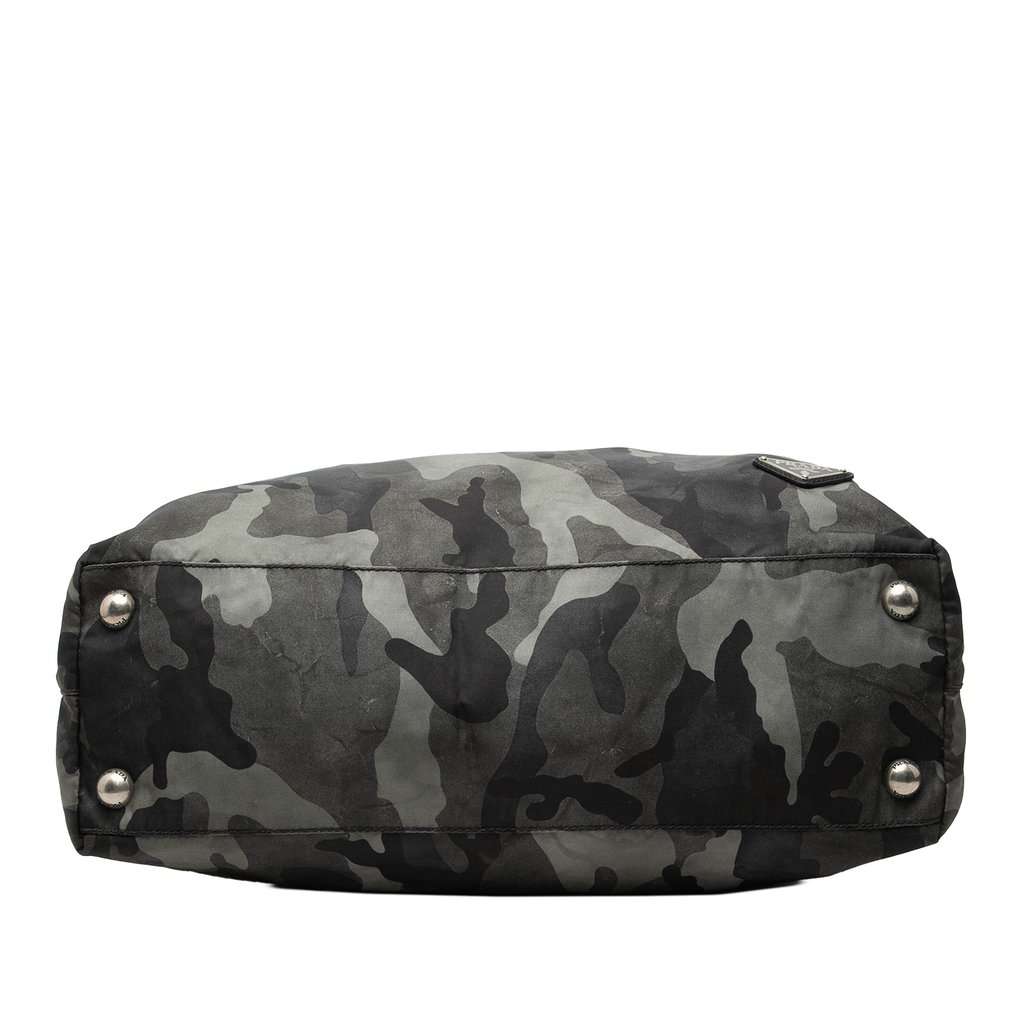 Prada Tessuto Camouflage Tote Navy Very good condition - Inside View