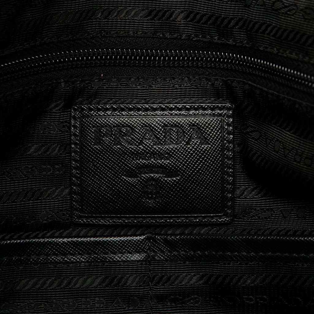 Prada Tessuto Camouflage Tote Navy Very good condition - Box View