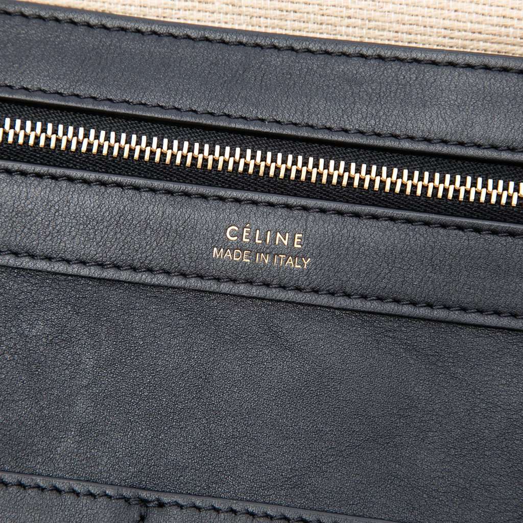 Celine Medium Canvas Phantom Cabas Tote Brown Very good - Box View