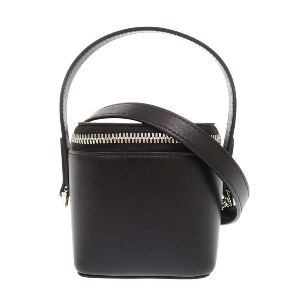 Salvatore Ferragamo Micro Leather Satchel Black Leather Very good condition - Front View