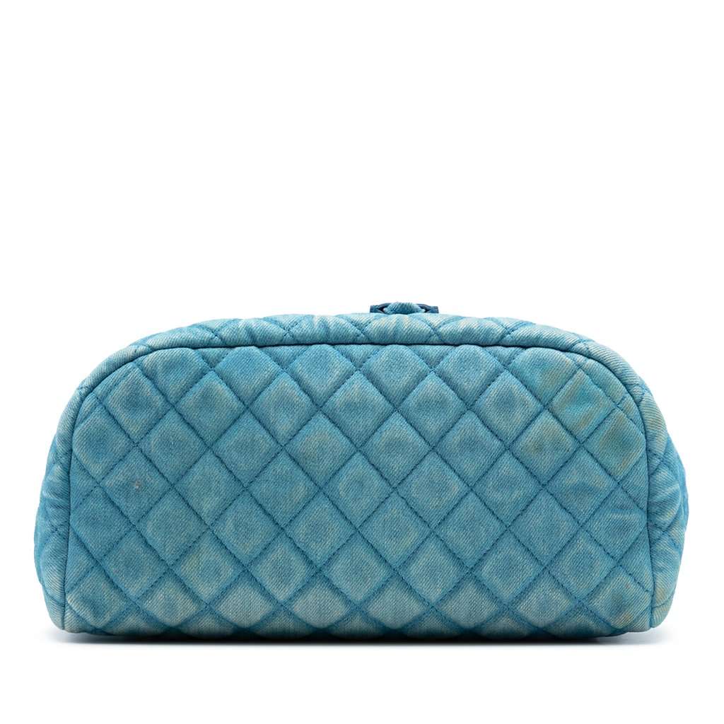 Chanel Large Denim Urban Spirit Backpack Blue Very good condition - Inside View