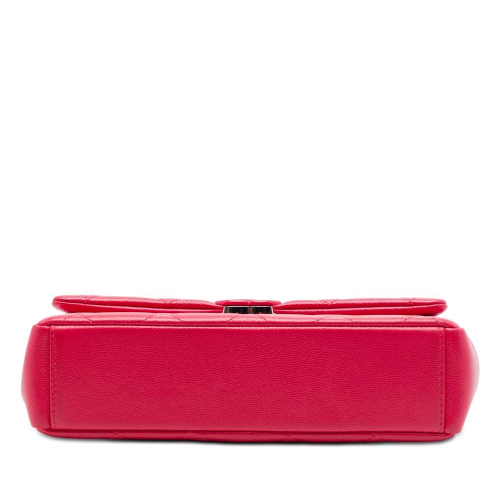 Chanel Medium Caviar My Everything Flap Pink Leather Very good - Inside View
