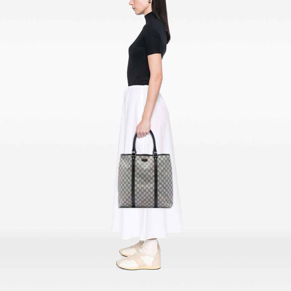 Gucci GG Supreme Joy Vertical Tote Beige Very good condition - Box View