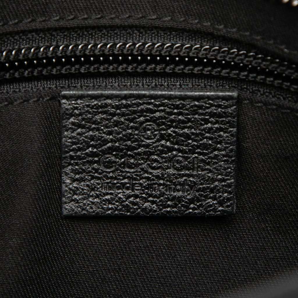 Gucci GG Canvas Crossbody Black Very good condition - Box View