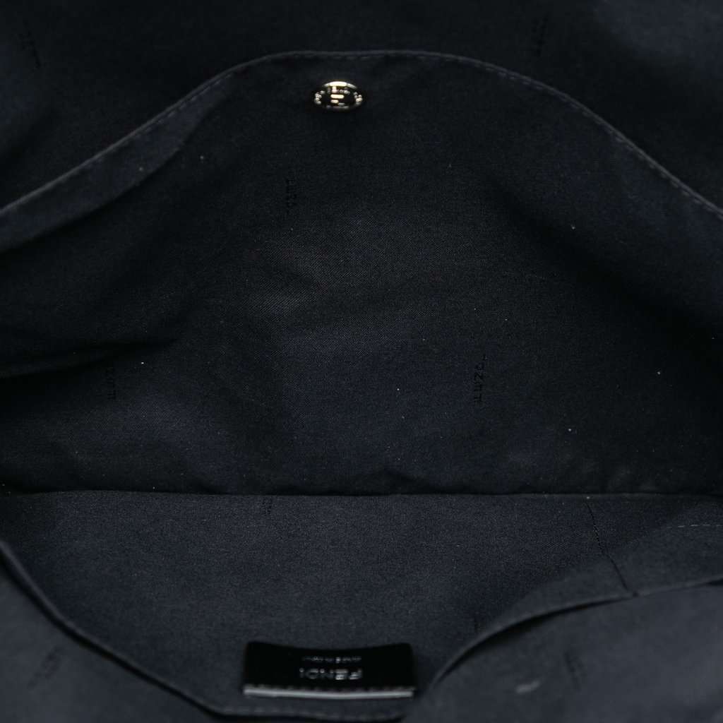 Fendi Zucca Spalmati Business Bag Blue Very good condition - Model View