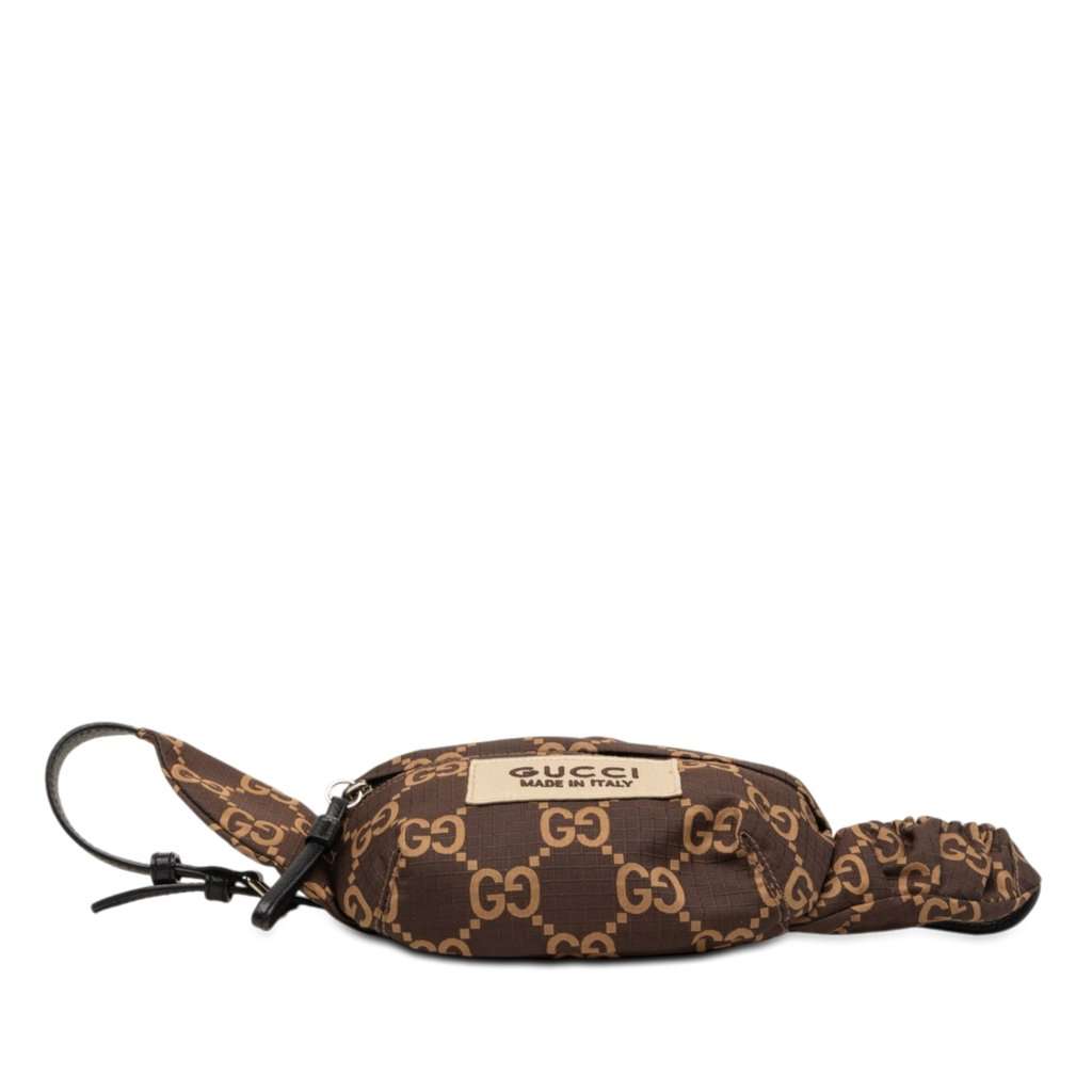 Gucci GG Nylon Ripstop Belt Bag Brown Very good condition - Inside View