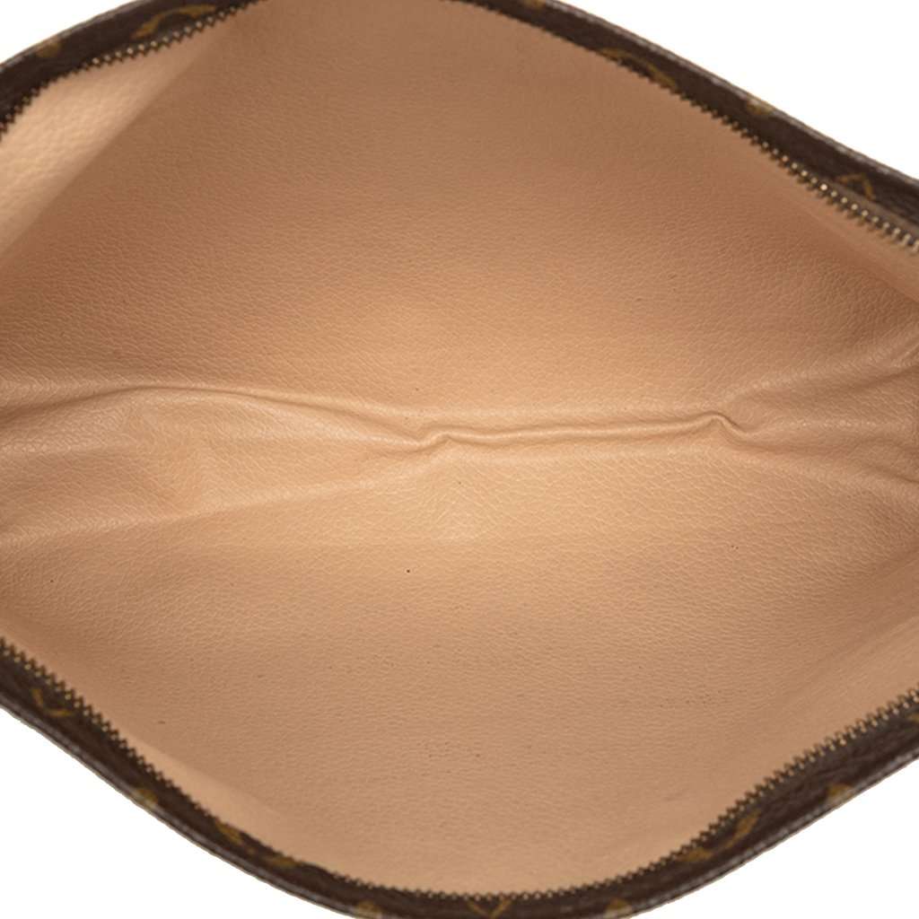 Louis Vuitton Monogram Toiletry Pouch 26 Brown Very good - Model View