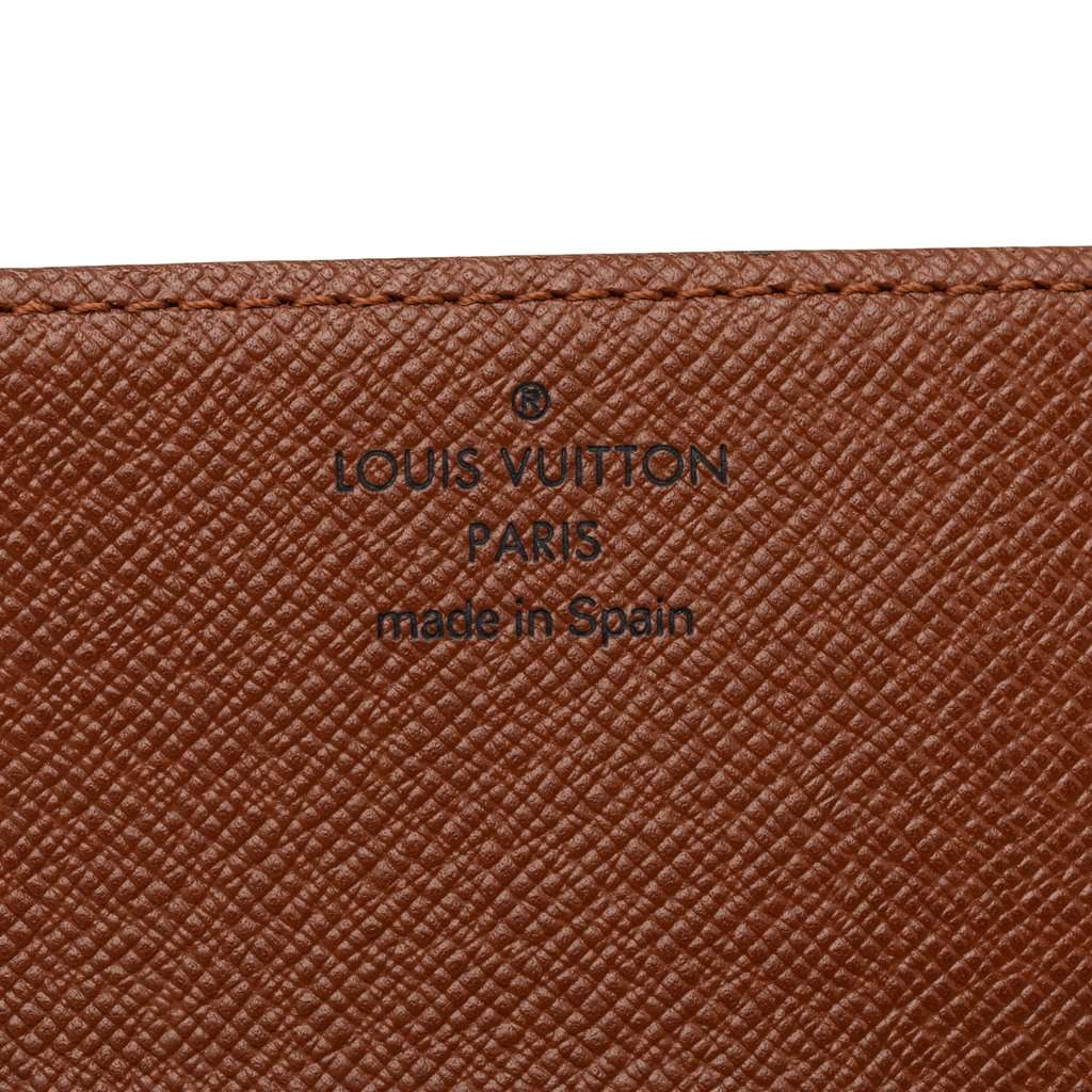 Louis Vuitton Monogram Envelope Business Card Holder Brown Very good - Box View