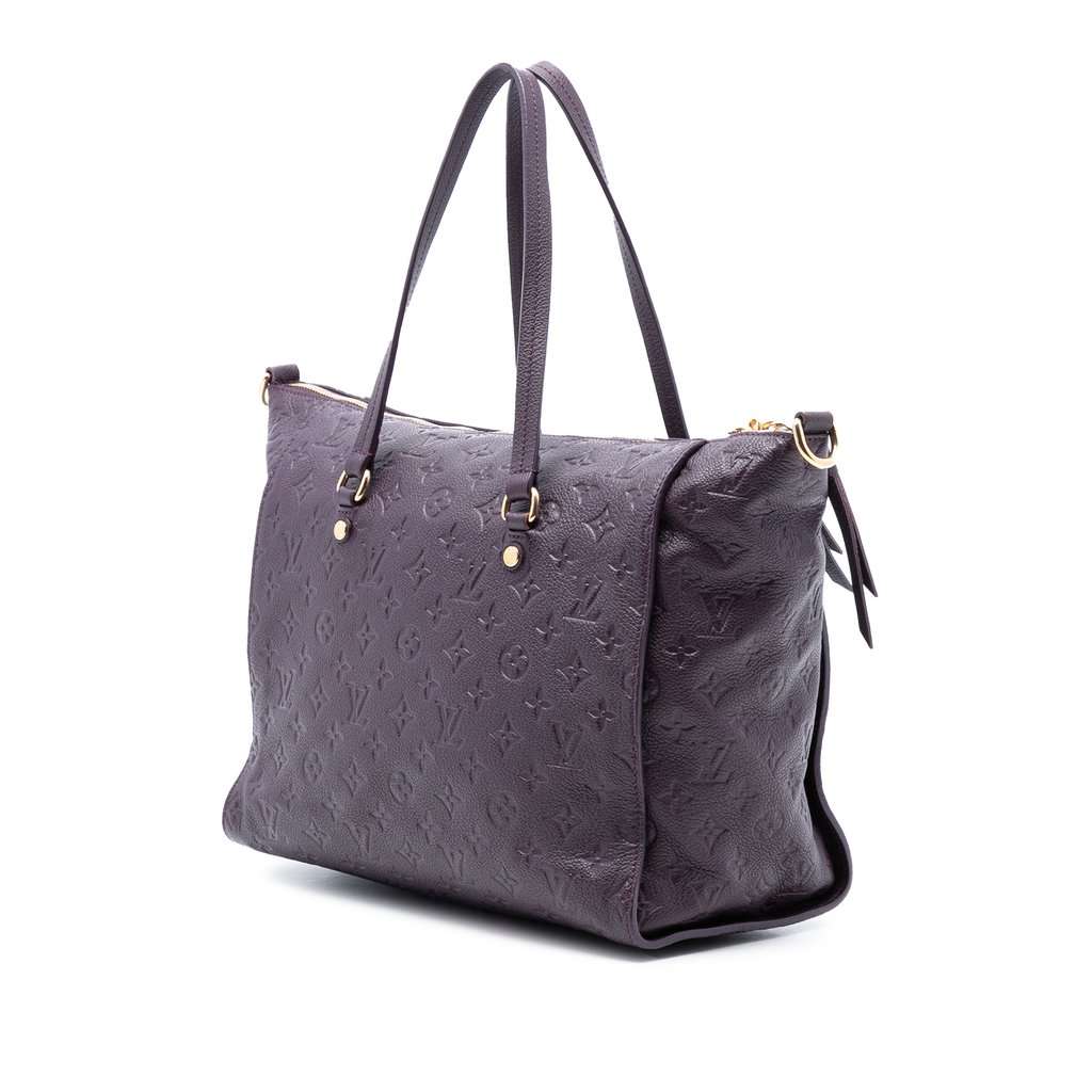 Louis Vuitton Monogram Empreinte Lumineuse PM Purple Leather Very good condition - Back View