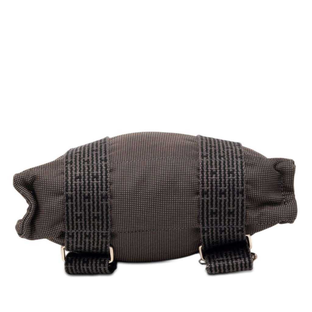Hermès Canvas Herline Backpack PM Brown Very good condition - Inside View