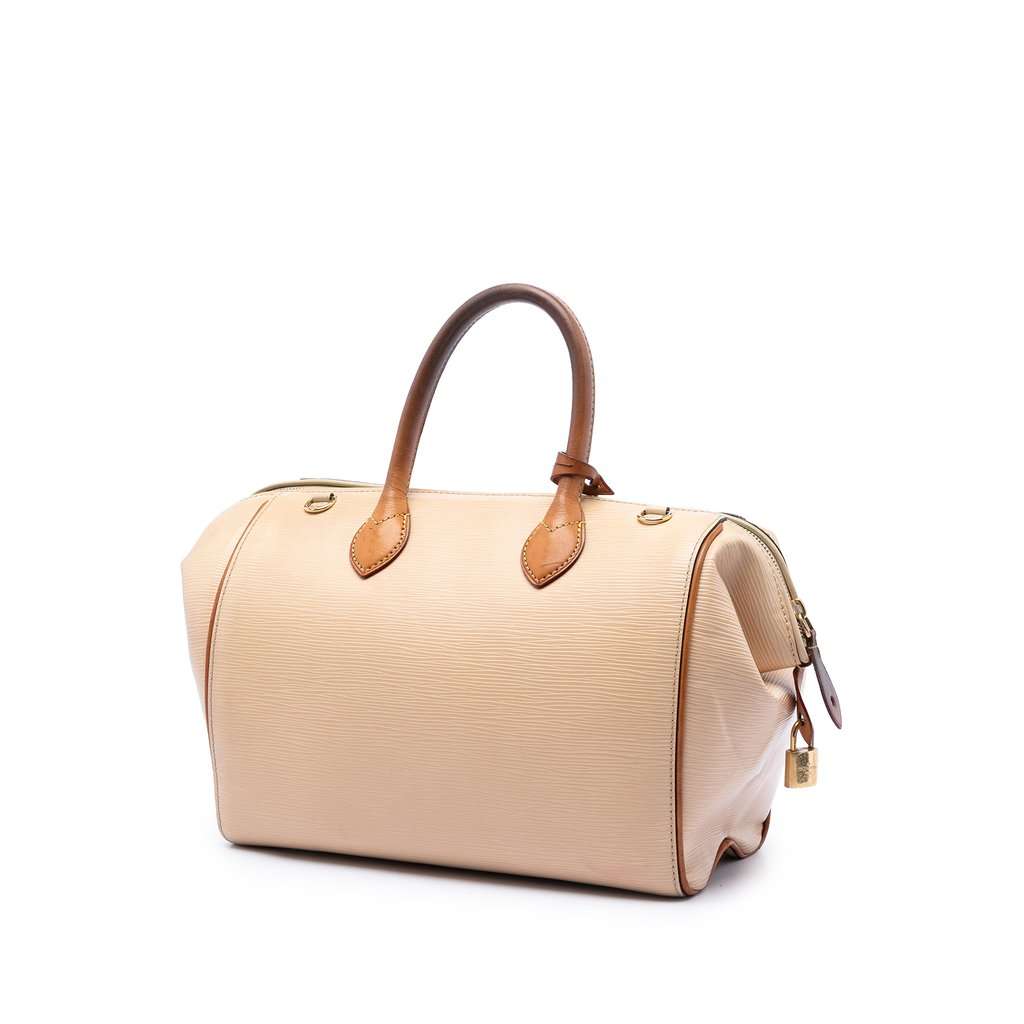 Louis Vuitton Epi Doc PM Beige Leather Very good condition - Back View