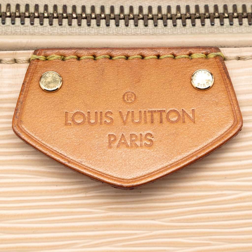 Louis Vuitton Epi Doc PM Beige Leather Very good condition - Box View