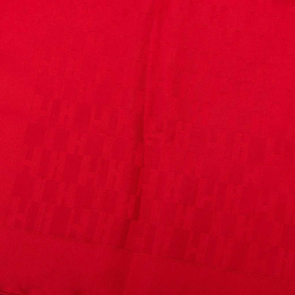 Hermès Faconnee Grand H Silk Pocket Square Scarf Red Very good - Box View