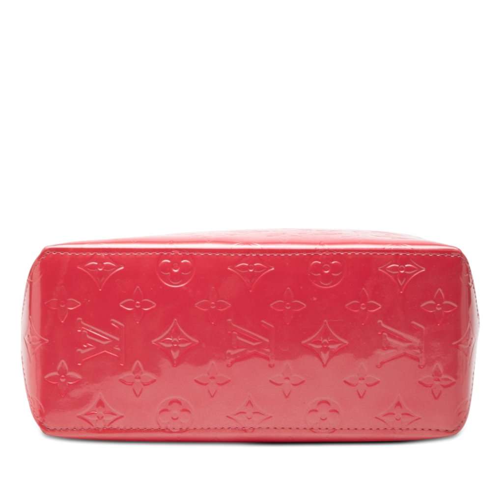 Louis Vuitton Monogram Vernis Reade PM Pink Leather Good - Inside View