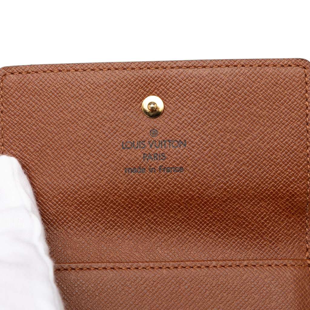 Louis Vuitton Monogram Portefeuille Elise Wallet Brown Very good condition - Box View