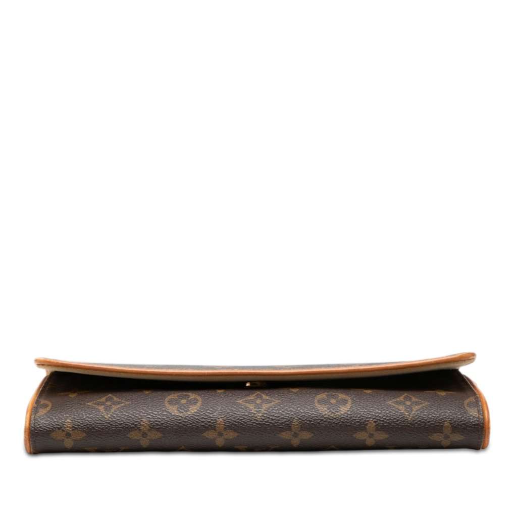 Louis Vuitton Monogram Pochette Twin GM Brown Very good condition - Inside View