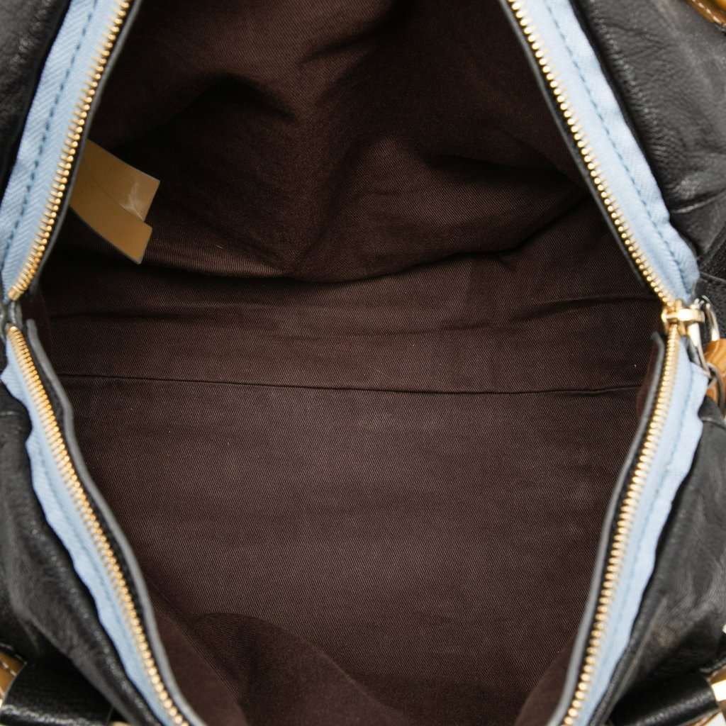 Chloé Leather Audra Shoulder Bag Black Leather Very good condition - Model View