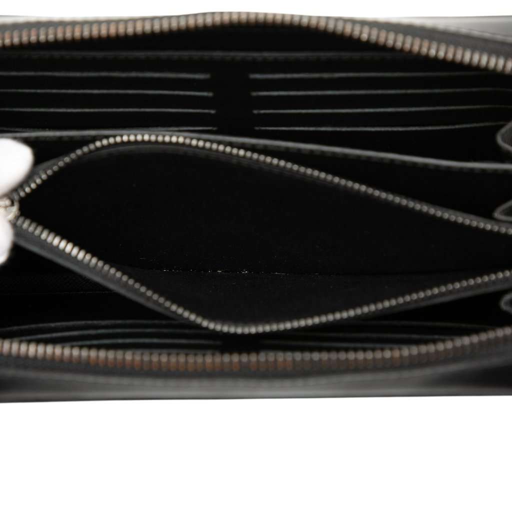 Louis Vuitton Monogram Eclipse Zippy XL Wallet Black Very good condition - Model View