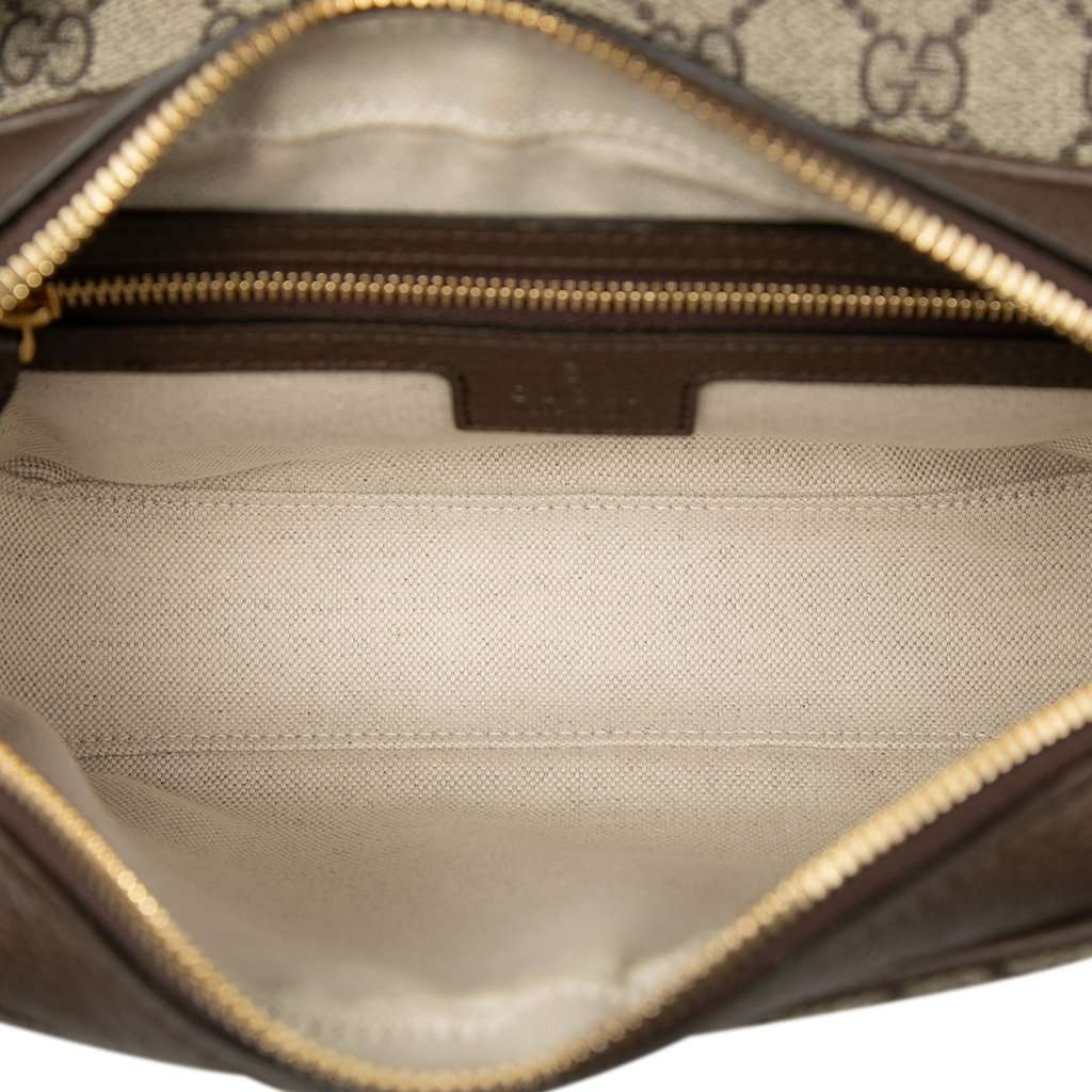 Gucci GG Supreme Web Ophidia Crossbody Beige Very good condition - Model View