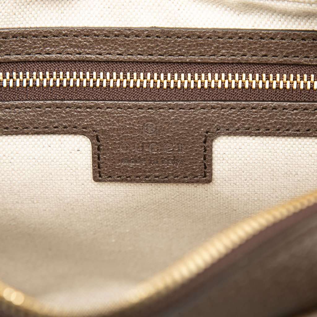 Gucci GG Supreme Web Ophidia Crossbody Beige Very good condition - Box View