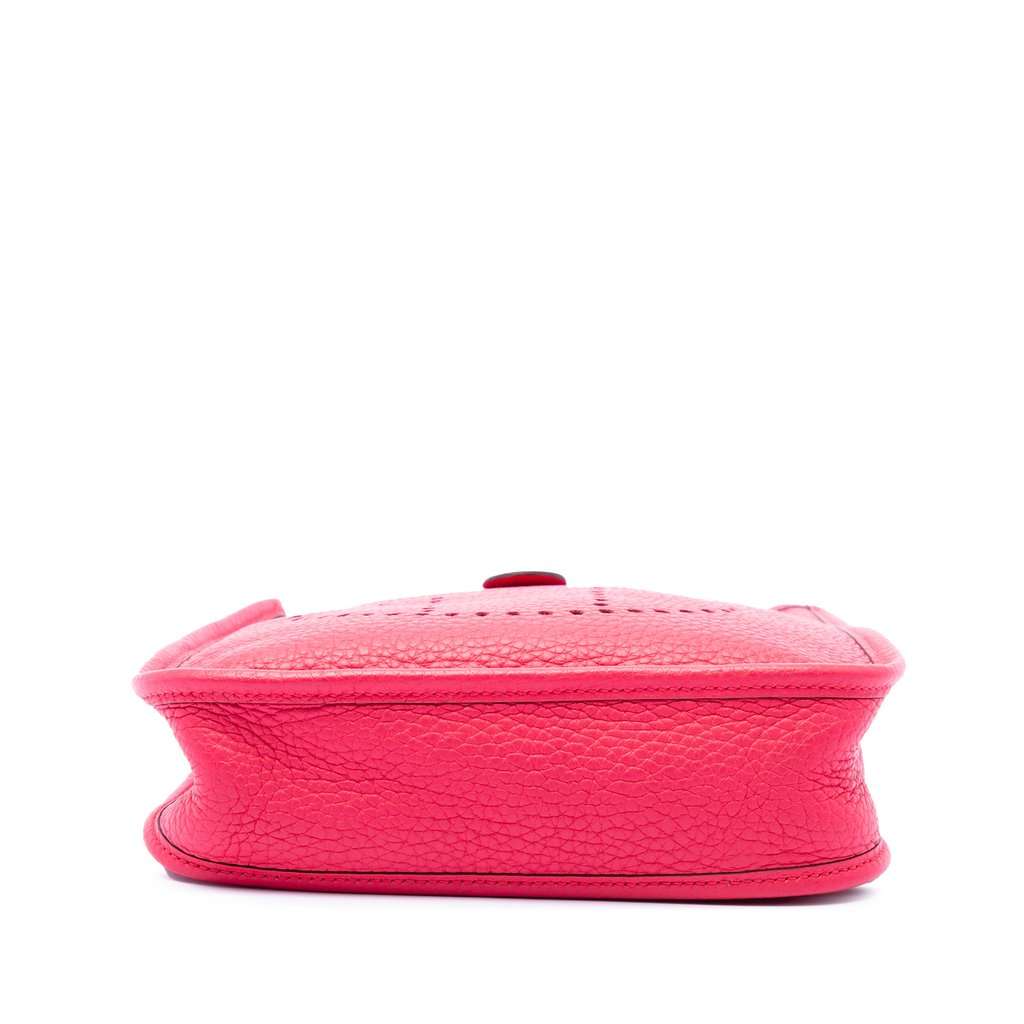 Hermès Clemence Evelyne I TPM Pink Leather Very good condition - Inside View