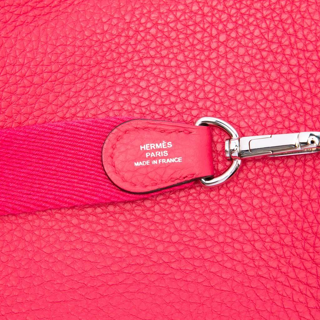 Hermès Clemence Evelyne I TPM Pink Leather Very good condition - Box View