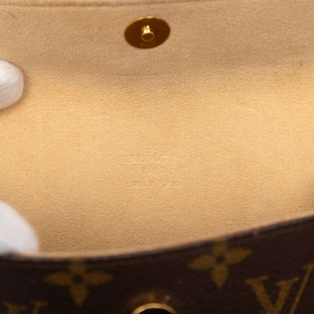 Louis Vuitton Monogram Pochette Florentine Brown Very good condition - Box View