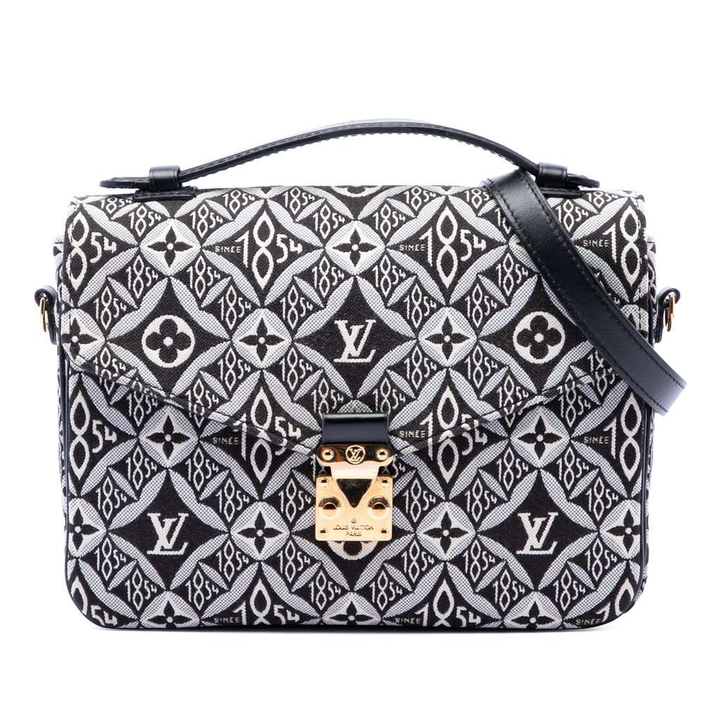 Louis Vuitton Since 1854 Pochette Metis Black Very good condition - Front View