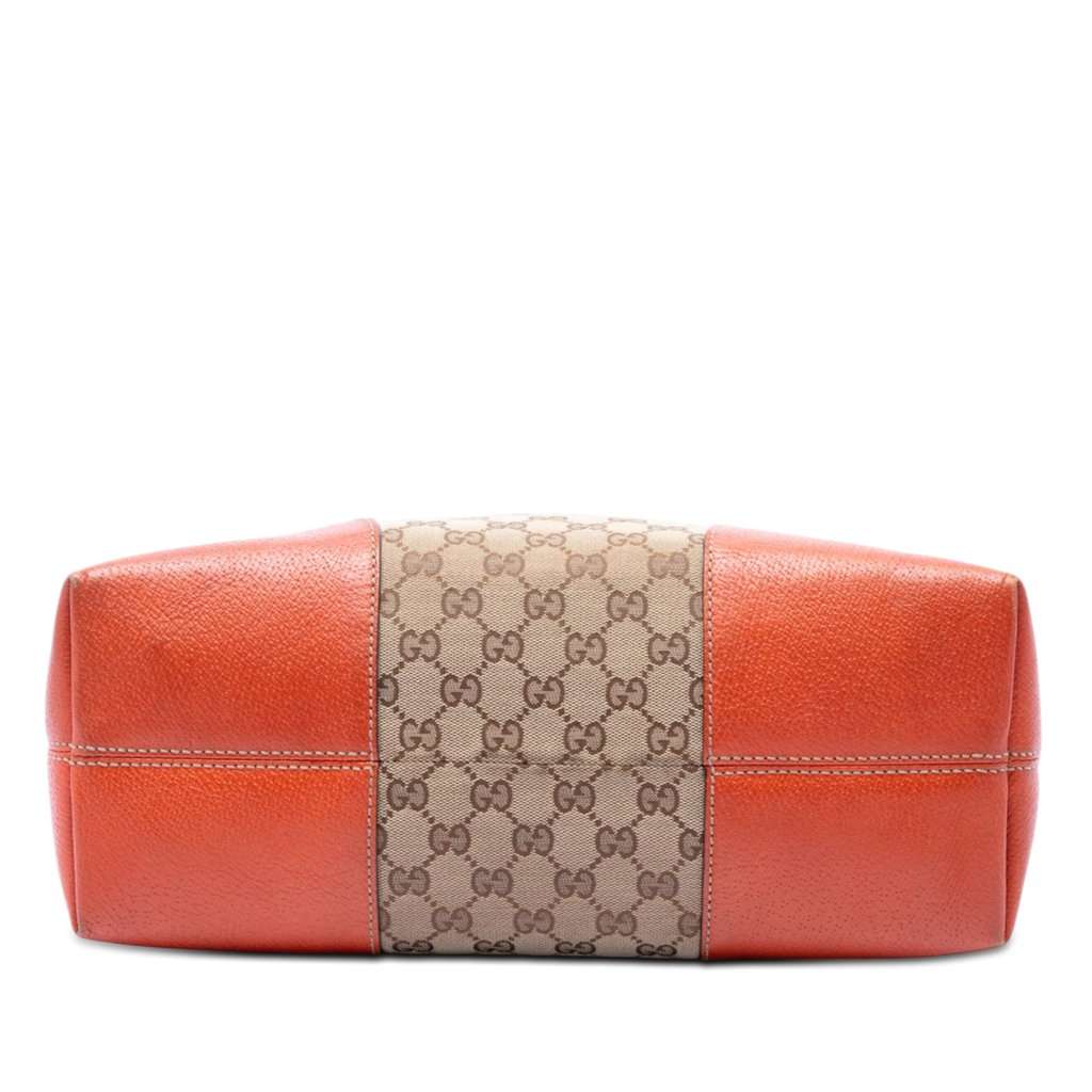 Gucci Medium GG Canvas Bree Dome Tote Beige Very good - Inside View