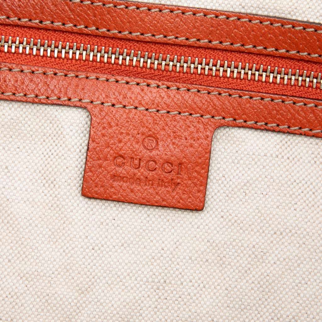 Gucci Medium GG Canvas Bree Dome Tote Beige Very good - Box View