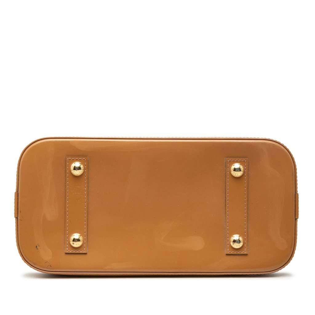 Louis Vuitton Monogram Vernis Alma PM Brown Leather Very good condition - Inside View