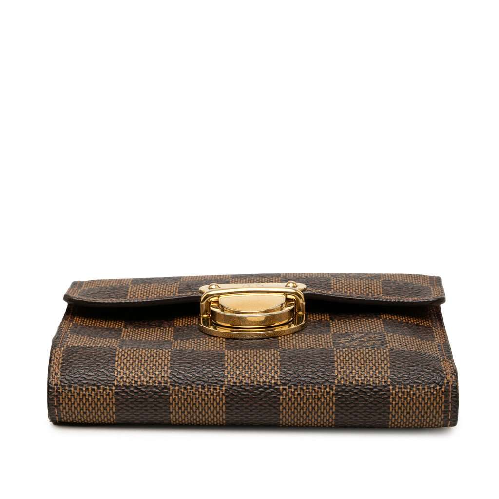 Louis Vuitton Damier Ebene Koala Wallet Brown Very good condition - Inside View