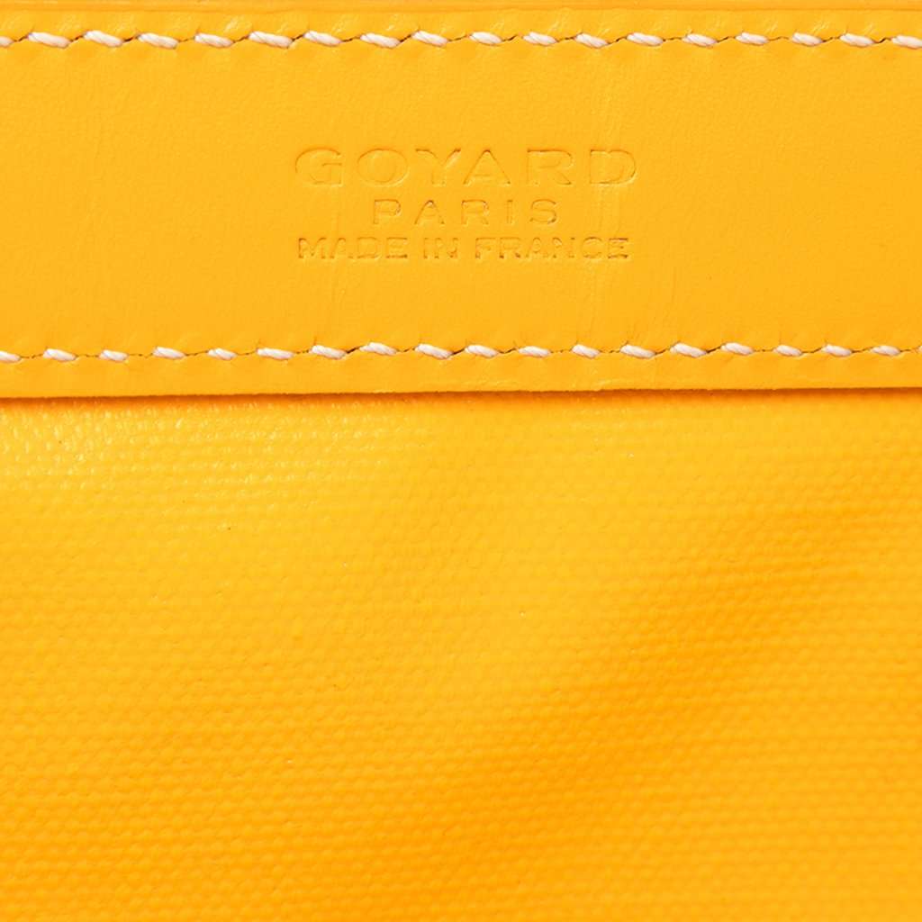 Goyard Goyardine Bellechasse PM Yellow Very good - Box View