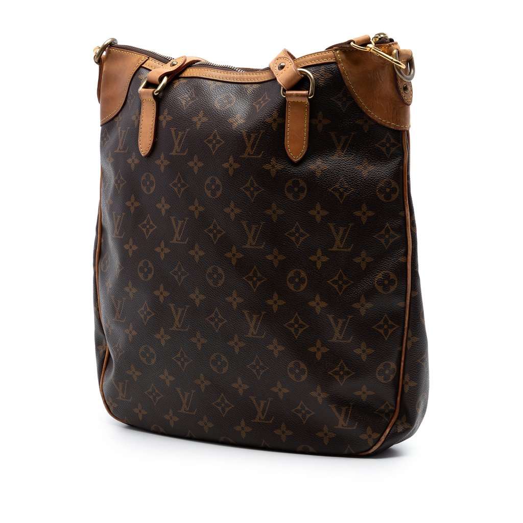 Louis Vuitton Monogram Odeon GM Brown Very good condition - Back View
