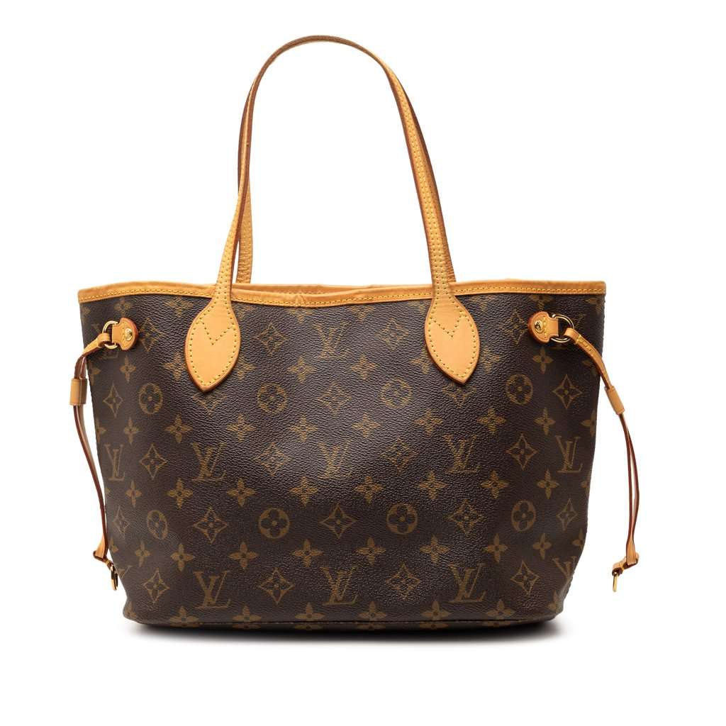 Louis Vuitton Monogram Neverfull PM Brown Very good condition - Front View