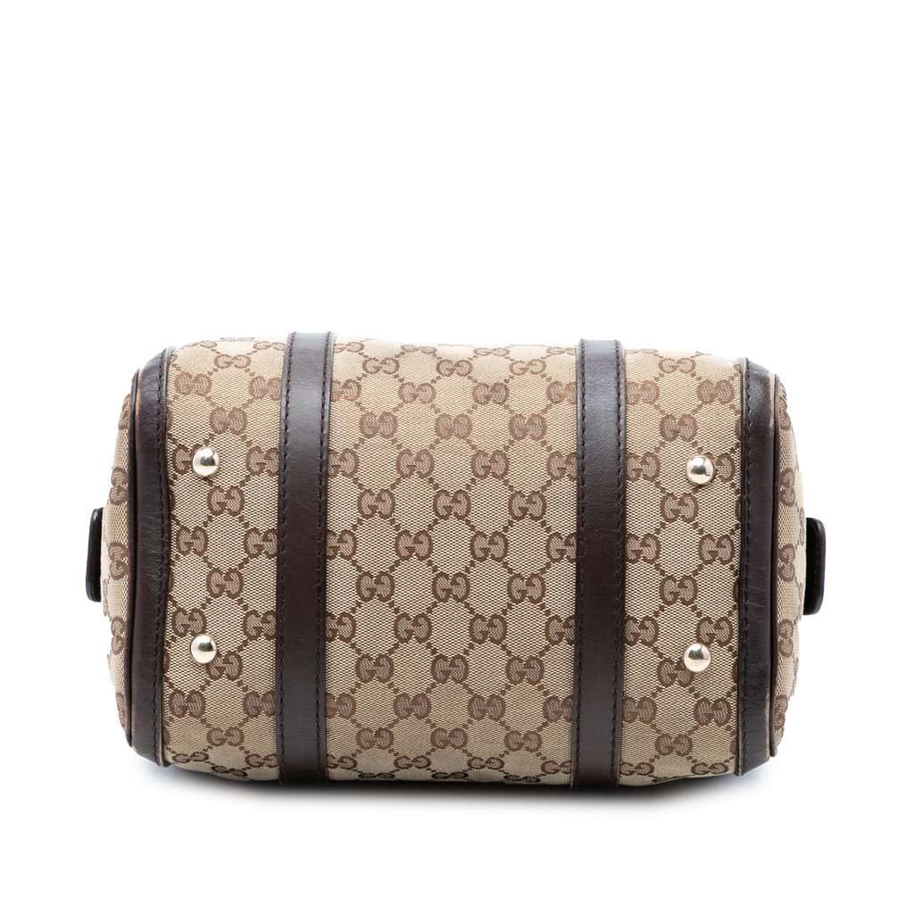 Gucci Small GG Canvas Joy Boston Bag Beige Very good condition - Inside View