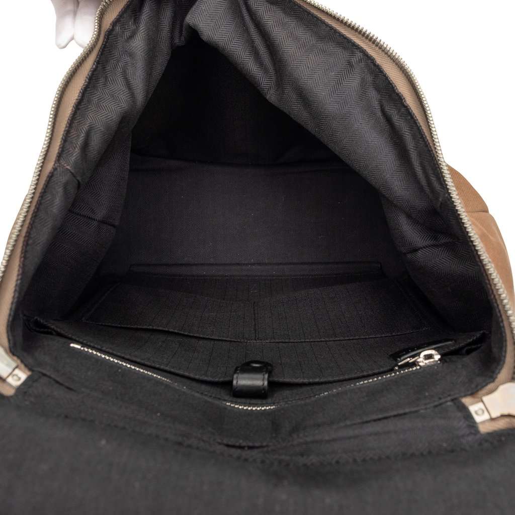 Loewe Large Canvas Skull Goya Backpack Brown Very good condition - Model View