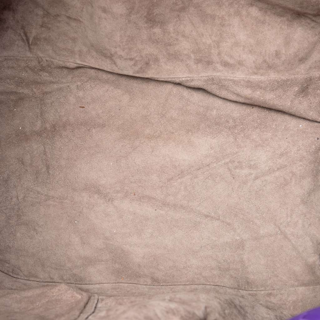 Bottega Veneta Large Nappa Intrecciato Cesta Tote Purple Leather Very good condition - Model View