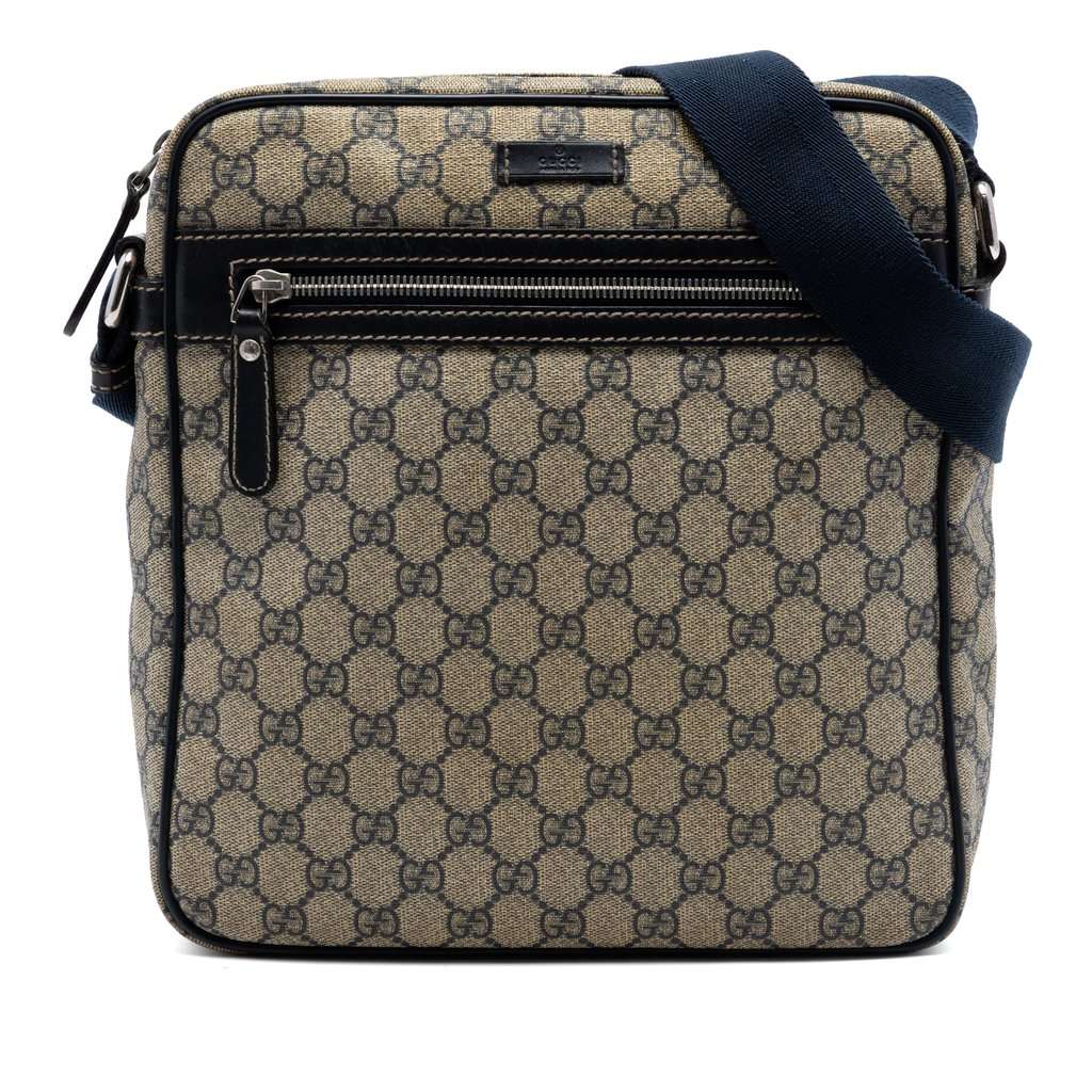 Gucci GG Supreme Crossbody Beige Very good condition - Front View