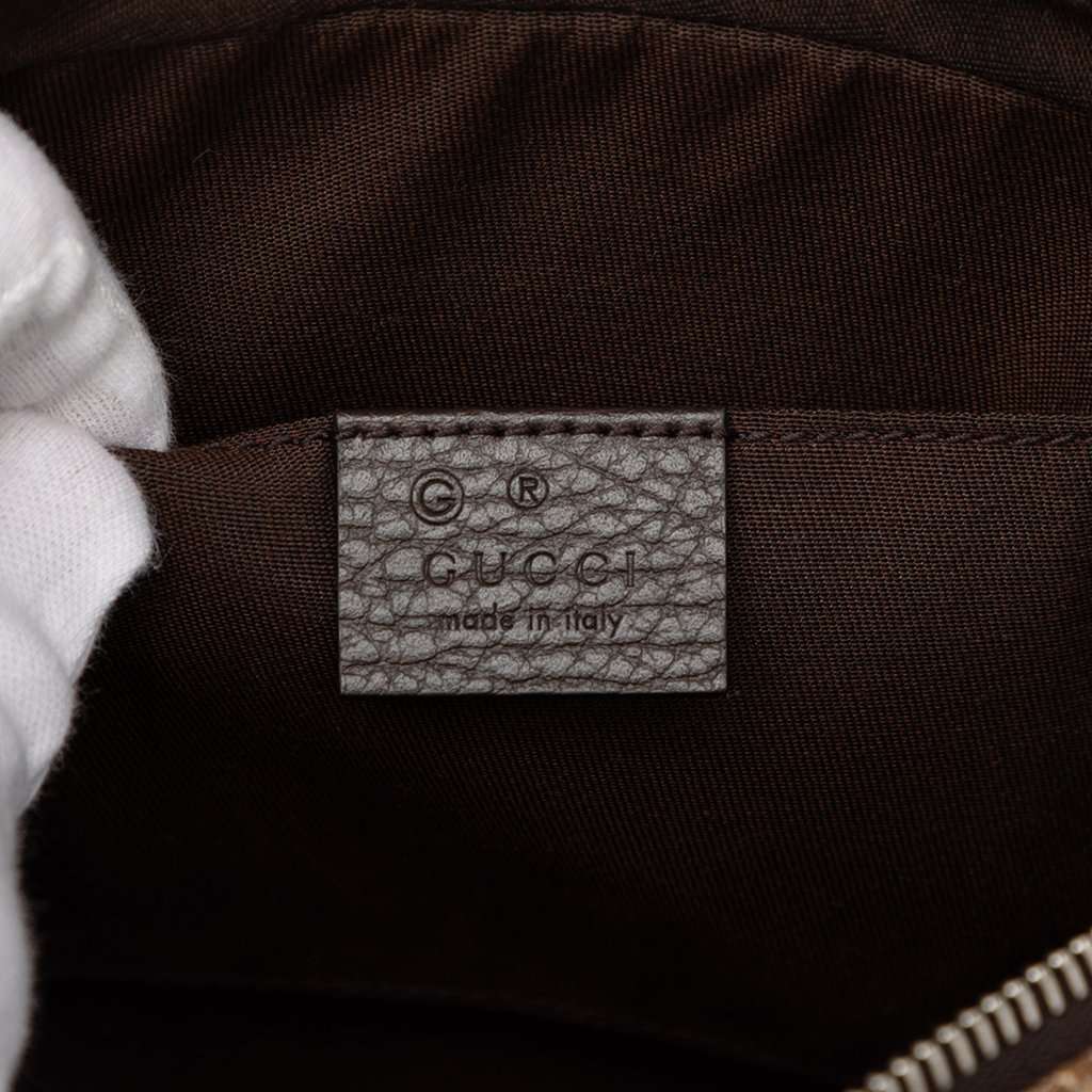 Gucci GG Canvas Belt Bag Beige Very good - Box View