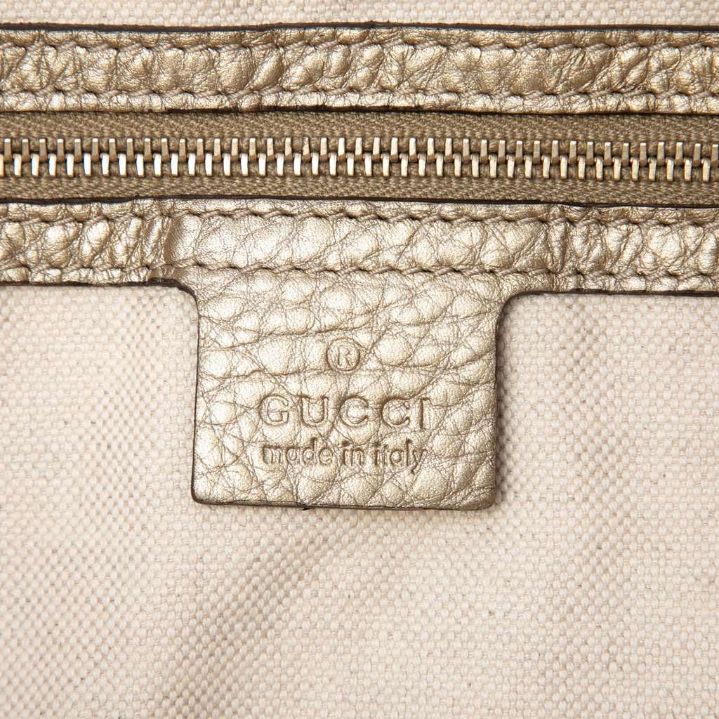 Gucci Large GG Canvas Bella Shoulder Bag Beige Very good condition - Box View