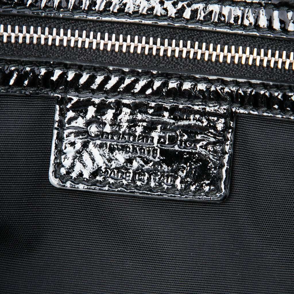 Dior Large Patent Cannage Lady Dior Soft Shopping Tote Black Leather Very good - Box View