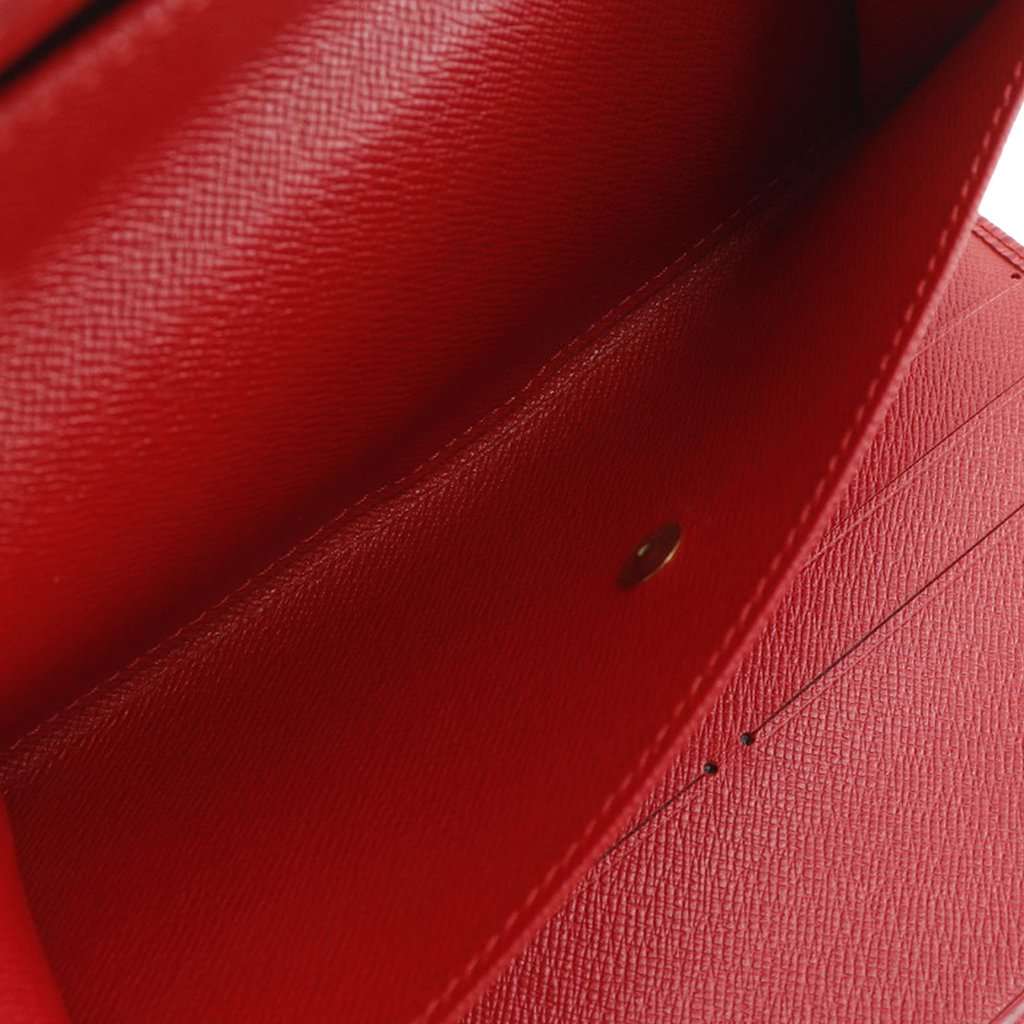 Louis Vuitton Epi Porte Tresor International Long Wallet Red Leather Very good condition - Box View