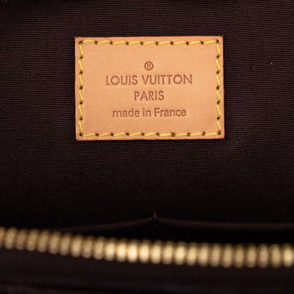 Louis Vuitton Monogram Vernis Alma PM Purple Leather Very good condition - Box View