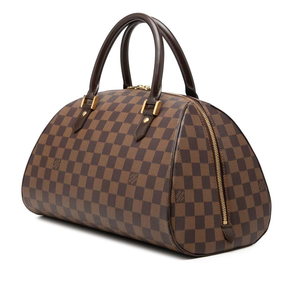 Louis Vuitton Damier Ebene Ribera MM Brown Very good condition - Back View